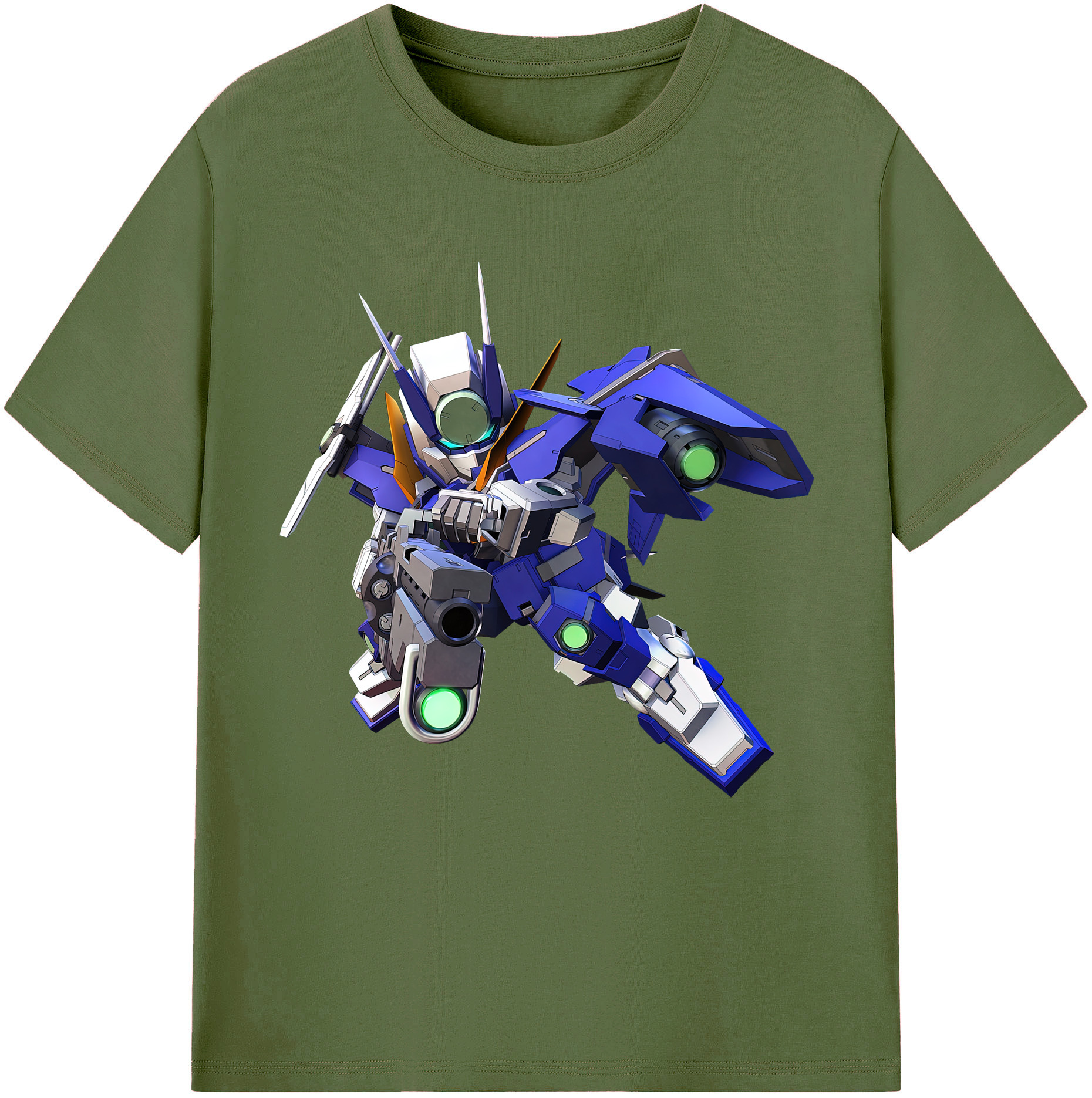 （画像用） 機動戦士ガンダム Mobile Suit Gundam 綿100％半袖Tシャツ（フロントプリント）